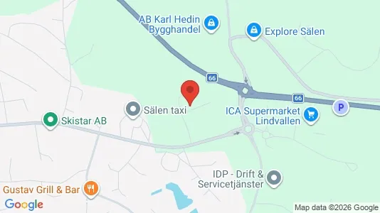 Apartments for rent i Malung-Sälen - kort over placeringen