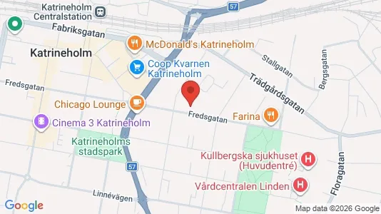 Apartments for rent i Katrineholm - kort over placeringen