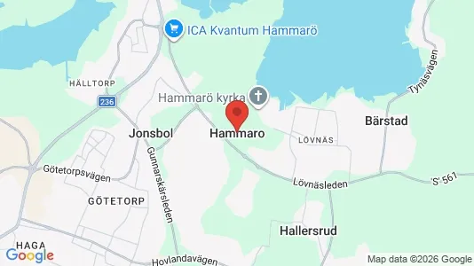 Apartments for rent i Hammarö - kort over placeringen