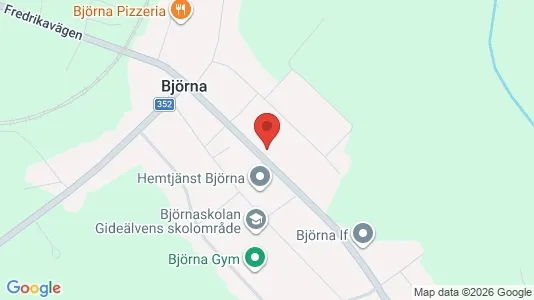 Apartments for rent i Örnsköldsvik - kort over placeringen