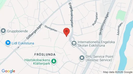Apartments for rent i Eskilstuna - kort over placeringen