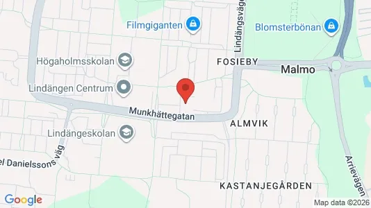 Apartments for rent i Fosie - kort over placeringen