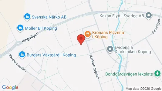 Apartments for rent i Köping - kort over placeringen