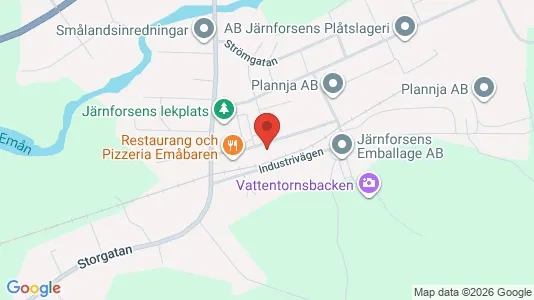 Apartments for rent i Hultsfred - kort over placeringen