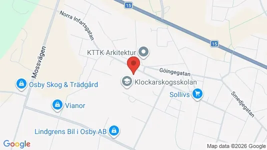 Apartments for rent in Osby - Photo from Google Street View