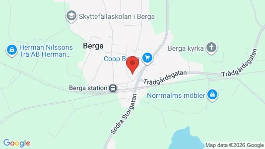Apartments for rent i Högsby - kort over placeringen