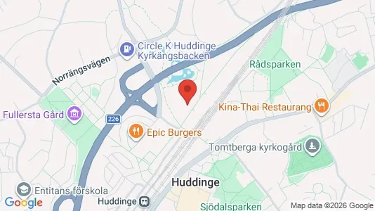 Apartments for rent i Huddinge - kort over placeringen