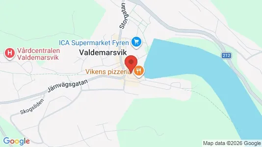 Apartments for rent i Valdemarsvik - kort over placeringen