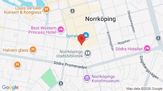 Apartments for rent i Norrköping - kort over placeringen