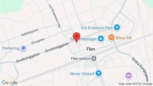 Apartments for rent in Flen - Photo from Google Street View