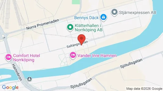 Apartments for rent i Norrköping - kort over placeringen