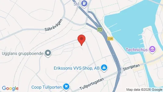 Apartments for rent i Härnösand - kort over placeringen