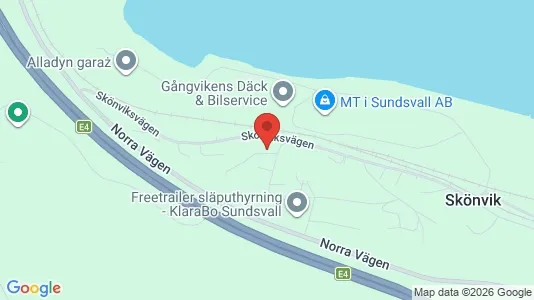 Apartments for rent in Sundsvall - Photo from Google Street View