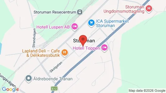 Apartments for rent in Storuman - Photo from Google Street View