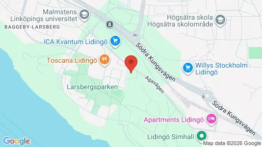 Apartments for rent i Lidingö - kort over placeringen