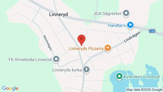 Apartments for rent i Tingsryd - kort over placeringen