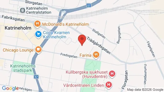 Apartments for rent i Katrineholm - kort over placeringen