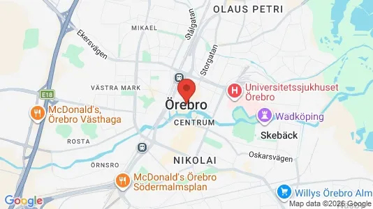 Apartments for rent i Kristianstad - kort over placeringen