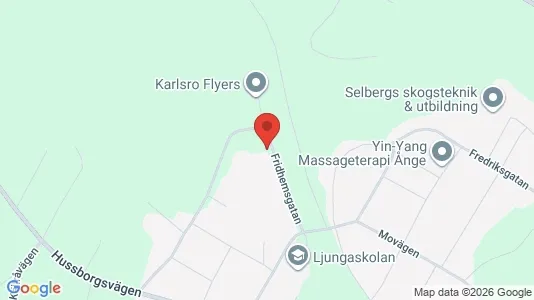 Apartments for rent i Ånge - kort over placeringen
