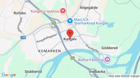 Houses for rent i Kungälv - kort over placeringen
