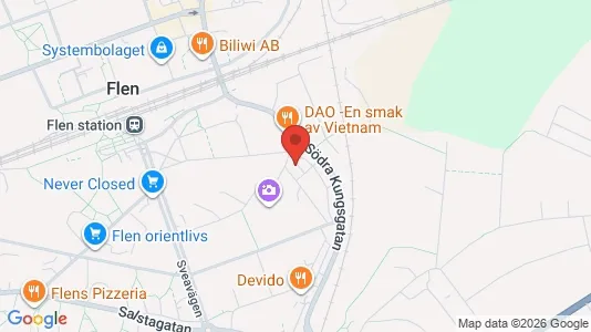 Apartments for rent i Flen - kort over placeringen