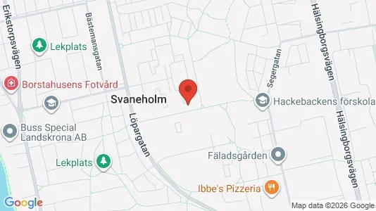 Apartments for rent i Landskrona - kort over placeringen