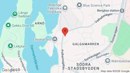 Apartments for rent in Karlskrona - Photo from Google Street View