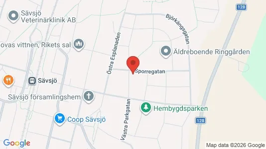 Apartments for rent in Sävsjö - Photo from Google Street View