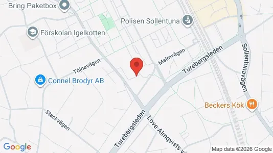 Apartments for rent i Sollentuna - kort over placeringen