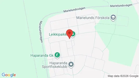 Apartments for rent i Haparanda - kort over placeringen