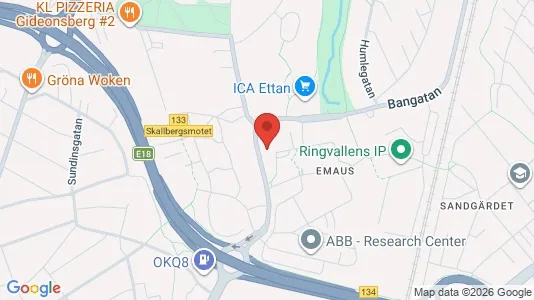 Apartments for rent i Västerås - kort over placeringen