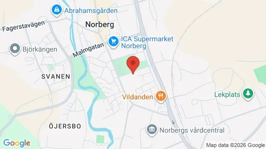 Apartments for rent i Norberg - kort over placeringen