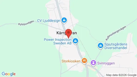 Apartments for rent i Norberg - kort over placeringen