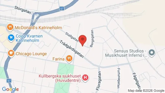 Apartments for rent i Katrineholm - kort over placeringen