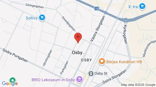 Apartments for rent in Osby - Photo from Google Street View