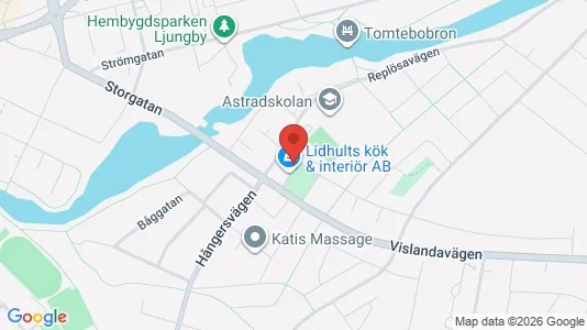 Apartments for rent i Ljungby - kort over placeringen