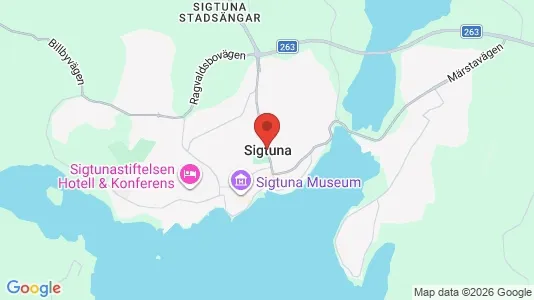 Houses for rent i Sigtuna - kort over placeringen