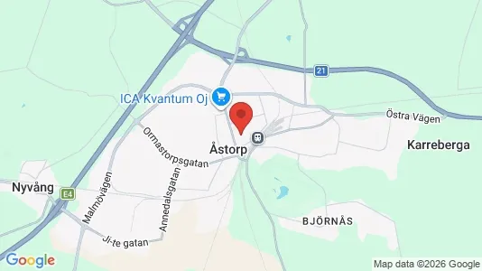 Apartments for rent in Åstorp - Photo from Google Street View