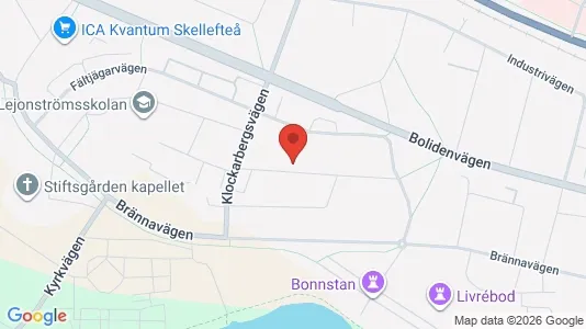 Apartments for rent in Skellefteå - Photo from Google Street View