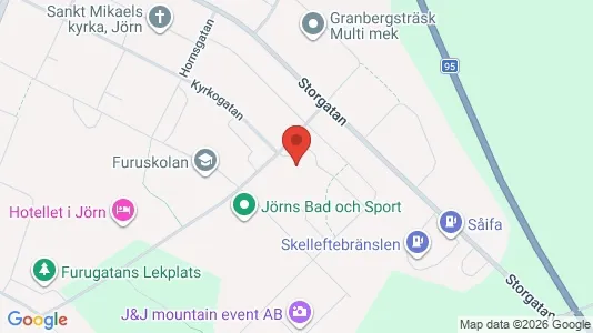 Apartments for rent i Skellefteå - kort over placeringen