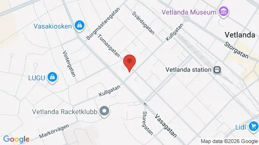 Apartments for rent in Vetlanda - Photo from Google Street View