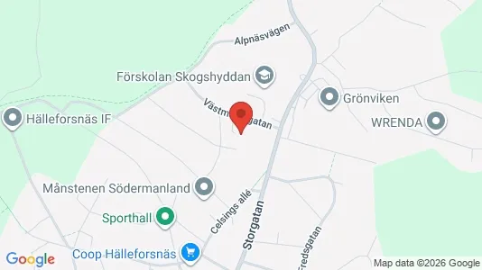 Apartments for rent i Flen - kort over placeringen