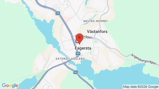 Apartments for rent in Fagersta - Photo from Google Street View