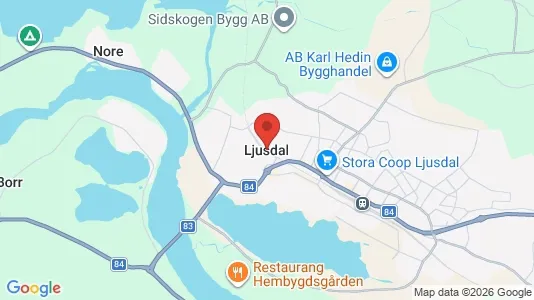 Apartments for rent in Ljusdal - Photo from Google Street View