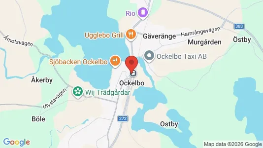 Apartments for rent i Ockelbo - kort over placeringen