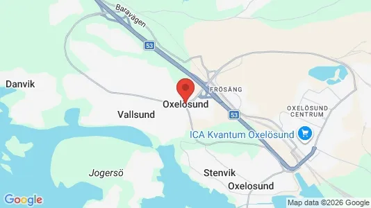 Apartments for rent i Oxelösund - kort over placeringen