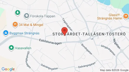Apartments for rent i Strängnäs - kort over placeringen