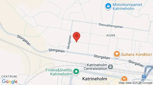 Apartments for rent i Katrineholm - kort over placeringen