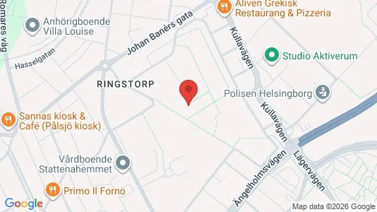 Apartments for rent i Helsingborg - kort over placeringen