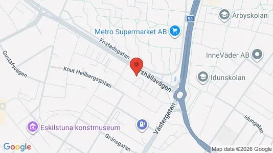 Apartments for rent i Eskilstuna - kort over placeringen